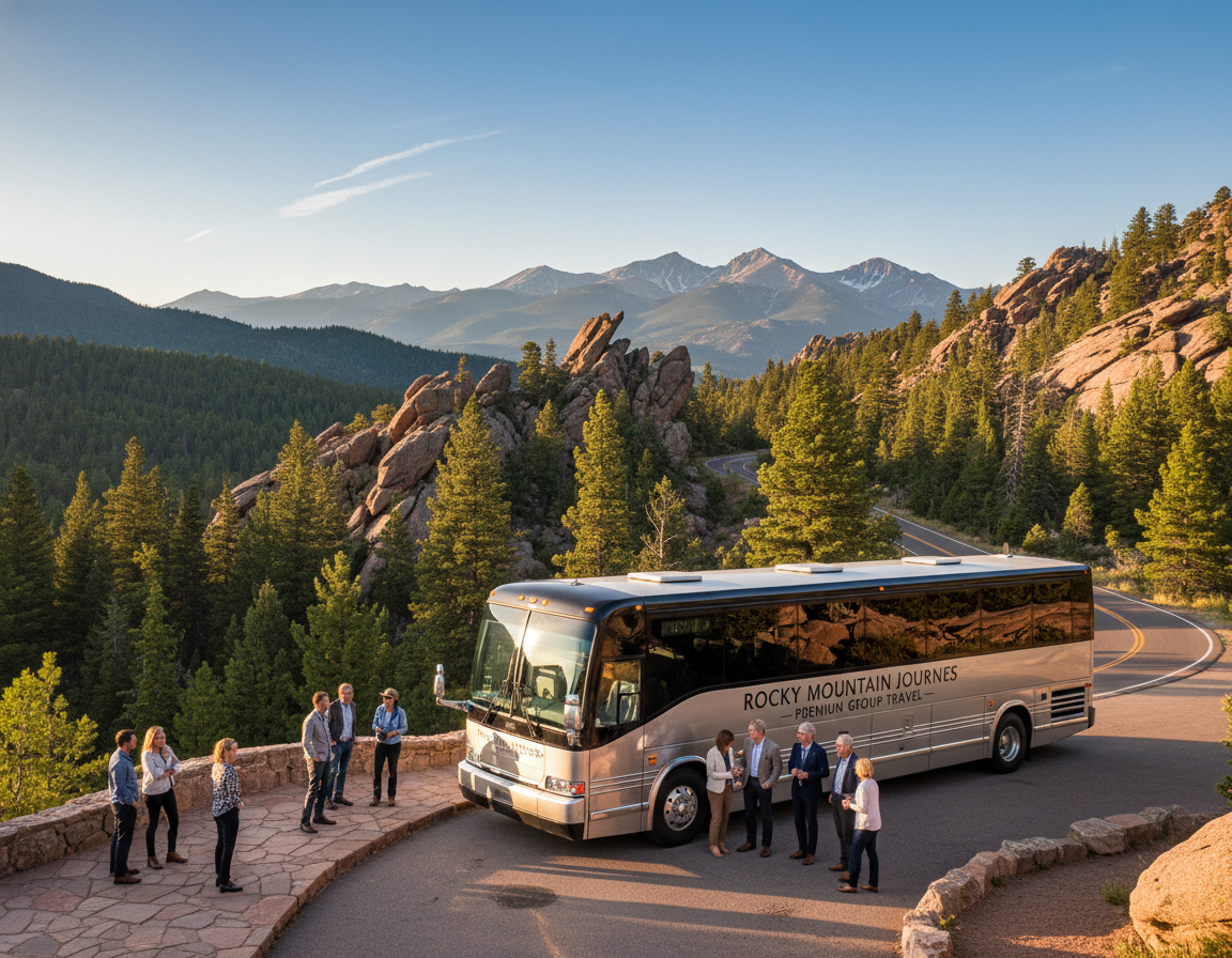 Castle Rock party bus and bus charter